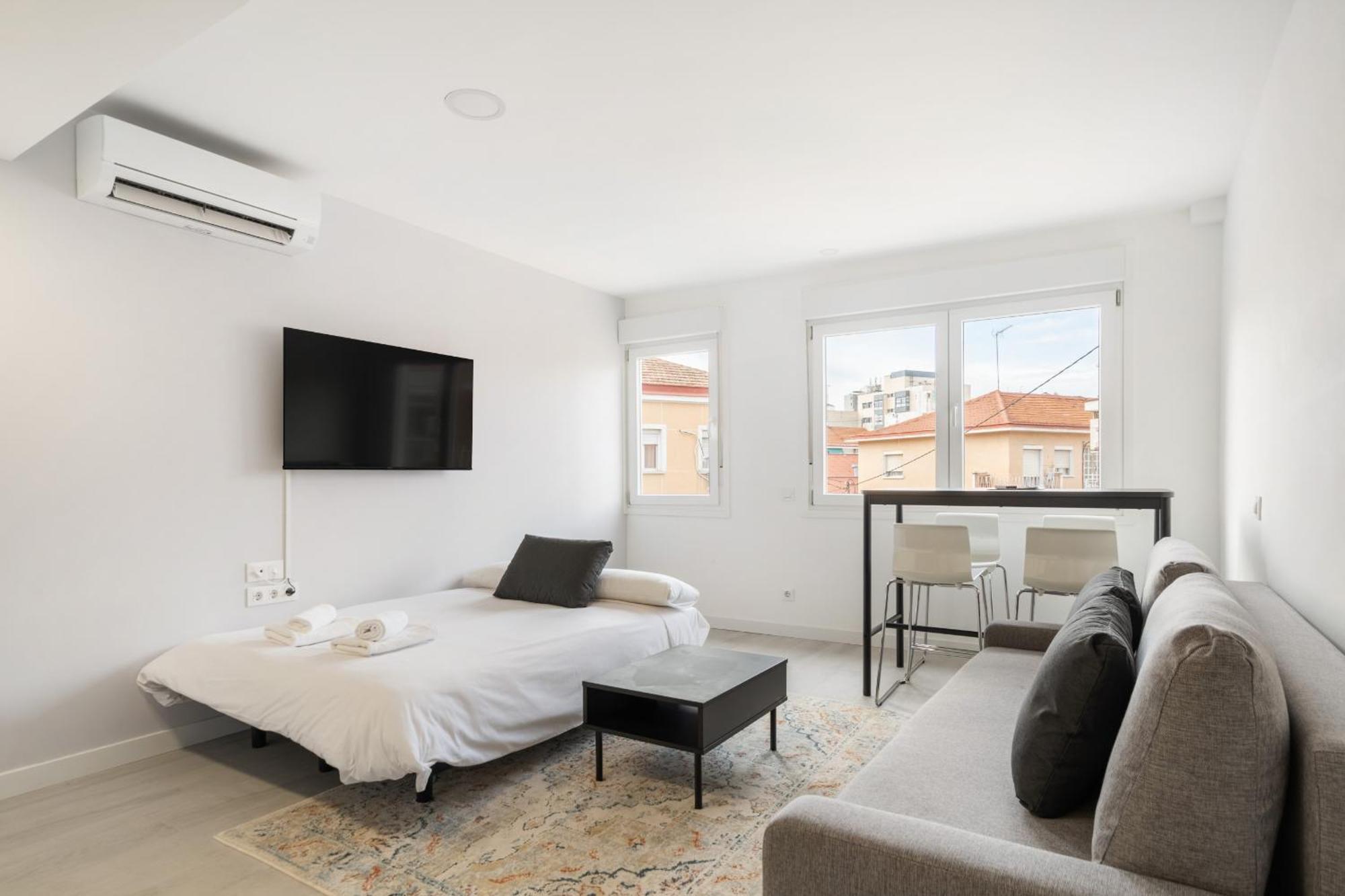 Madriver Apartamentos Reformados Con Parking Gratuito Exteriör bild